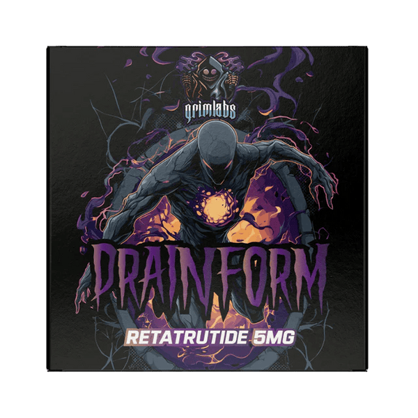 Grimlabs Drainform - Retatrutide 5mg & Bacteriostatic Water - Grimlabs orijinal peptid takviyesi
