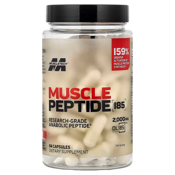 Muscletech Peptide 185 2000 mg 84 Capsules - Muscletech orijinal peptid takviyesi