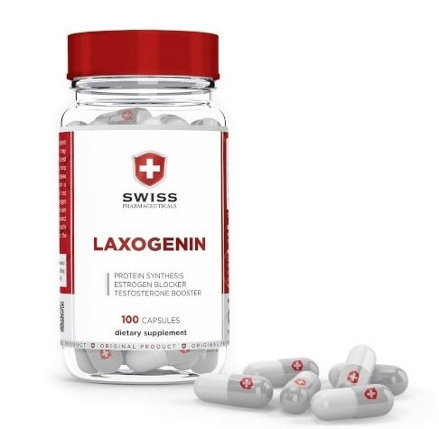 Swiss Laxogenin 100 Mg 10 0 Caps - Swiss orijinal peptid takviyesi