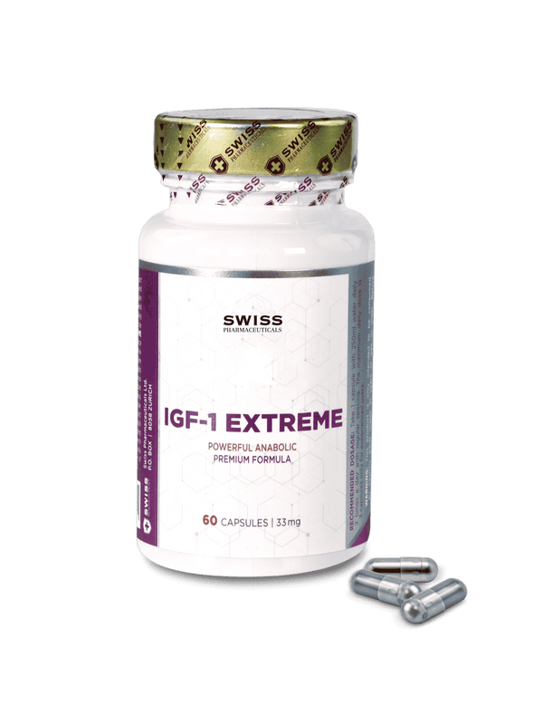 Swiss Pharma IGF-1 Extreme 60 Kapsül - Swiss orijinal peptid takviyesi