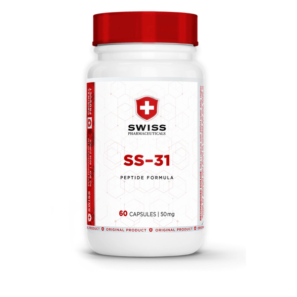 Swiss SS-31 50 mg 60 Caps - Swiss orijinal peptid takviyesi