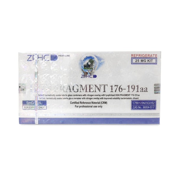 Zphc HGH Fragment 176-191 ZPHC — 25 mg 5 vials × 5 mg