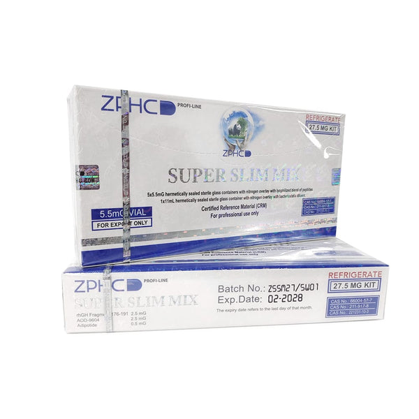 Zphc Super Slim Mix AOD 9604 FRAGMENT 176-191 27,5 mg 5 vials × 5,5 mg