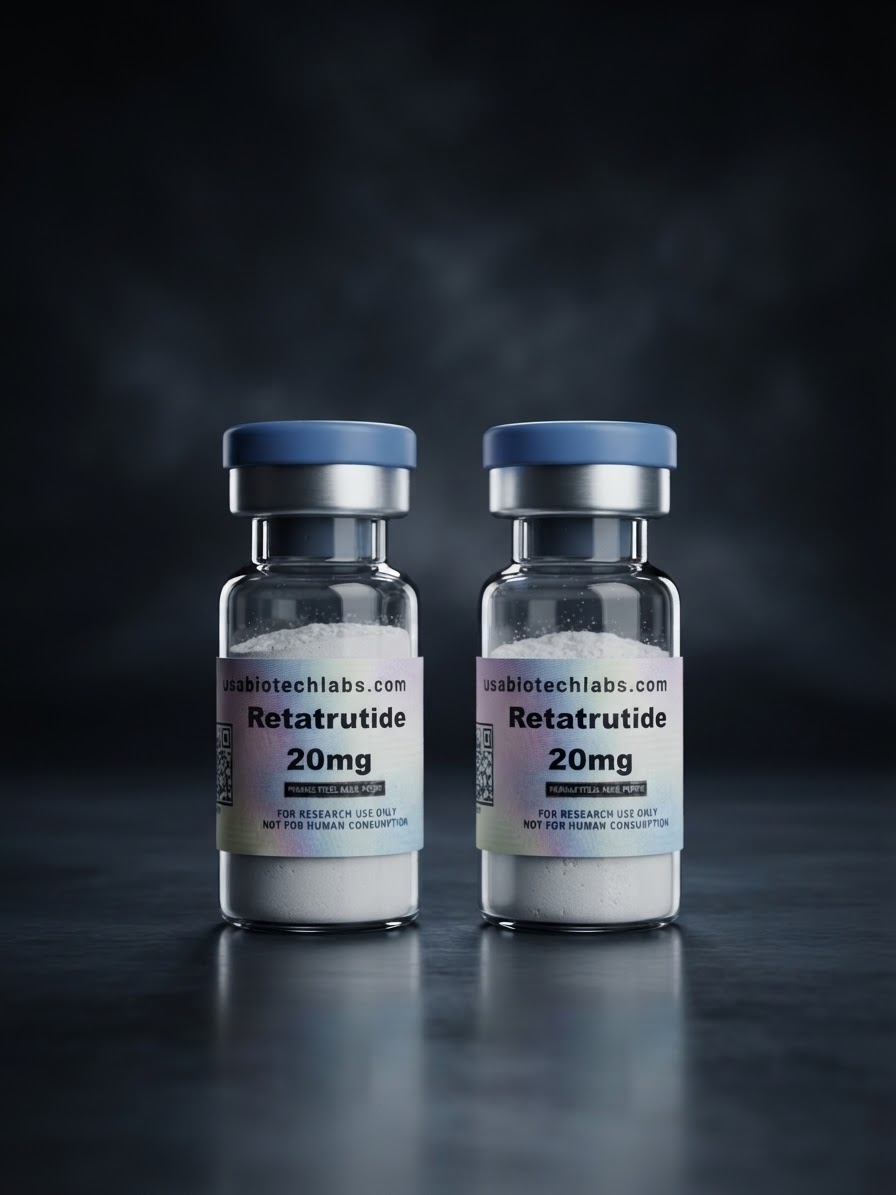 Retatrutide 40 mg – Yüksek Saflık Peptit + UsaBioTechLabs Bacteriostatic Water 10 ml