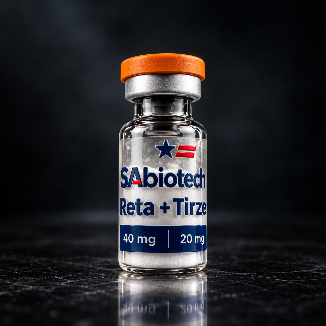 USAbiotechlabs Retatrutide 40mg + Trizepatide 20mg - USAbiotechlabs orijinal peptid takviyesi